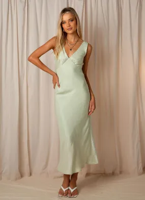 Loren Maxi Dress - Sage