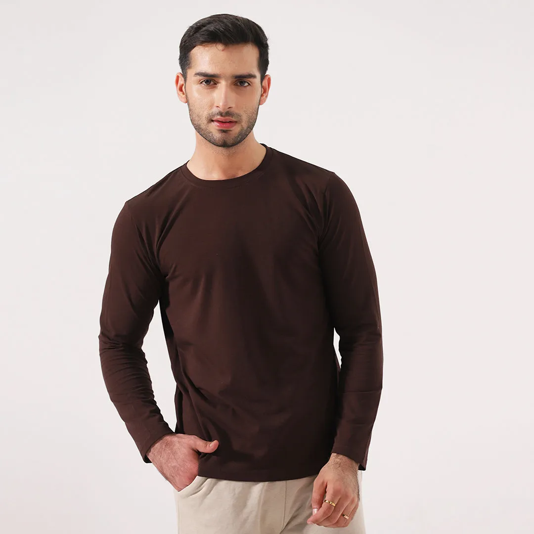 24/7 Mens Full Sleeve - Brown