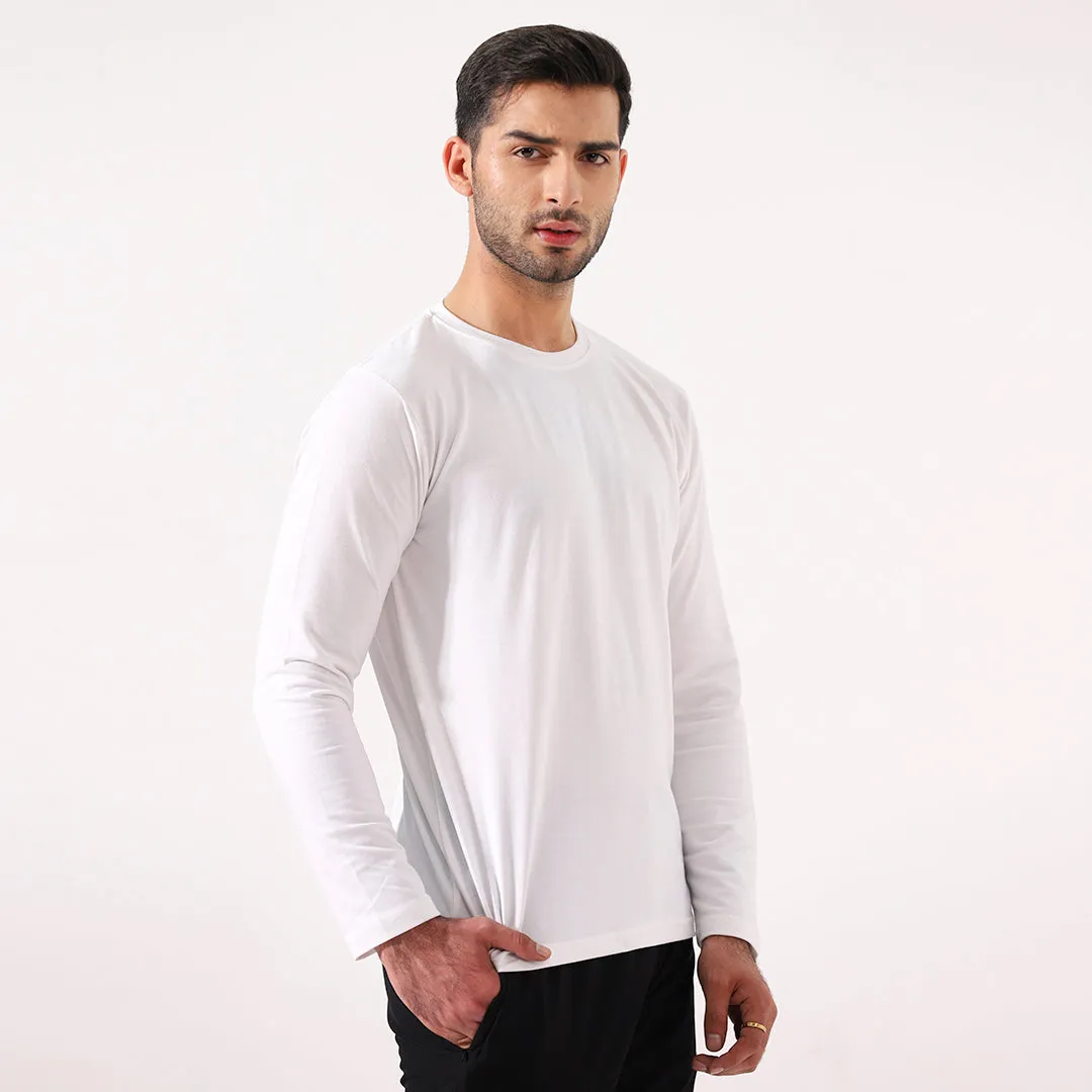 24/7 Mens Full Sleeve - White