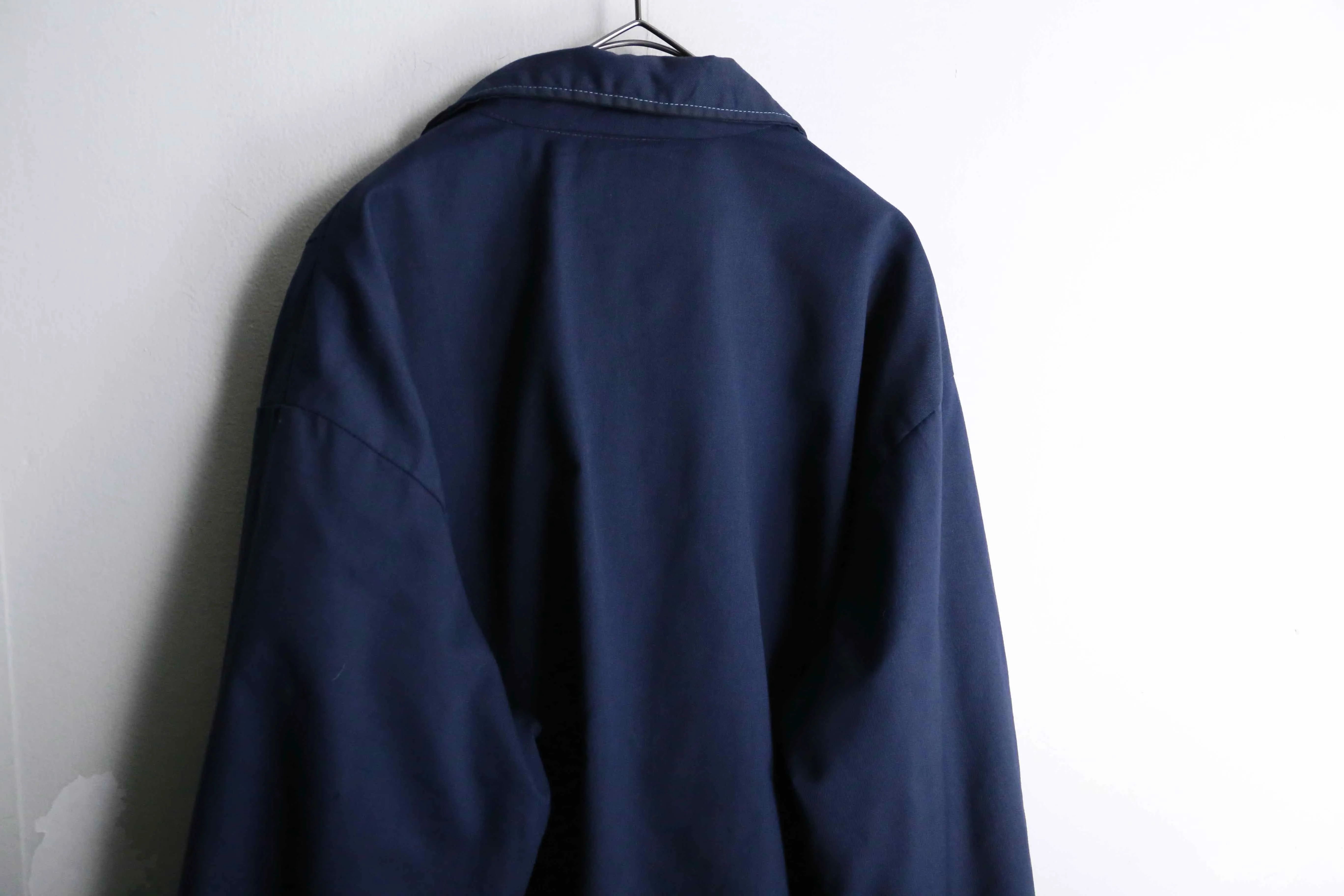 60〜70's "Sears" navy color double flap pocket zip jacket