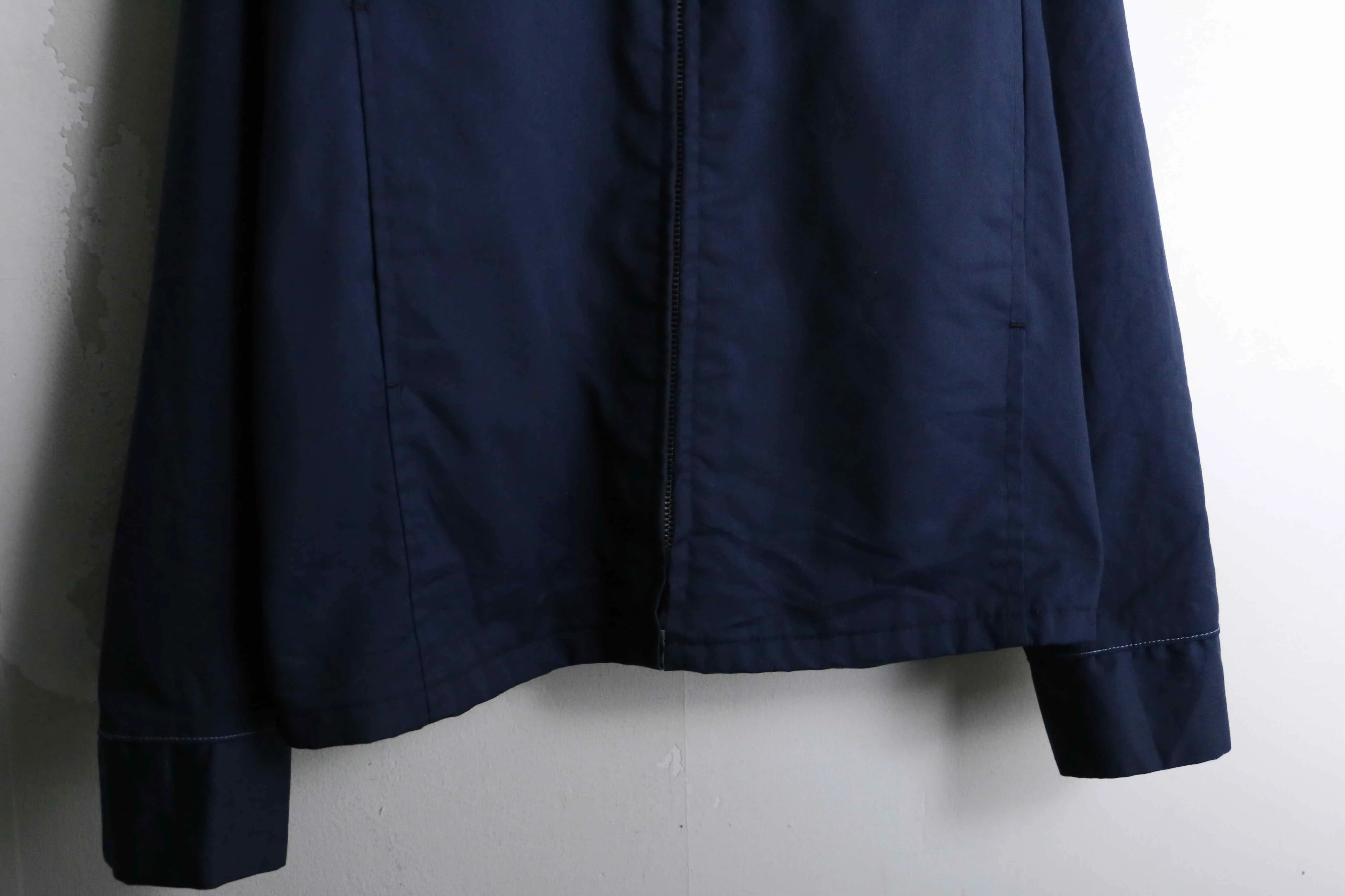 60〜70's "Sears" navy color double flap pocket zip jacket