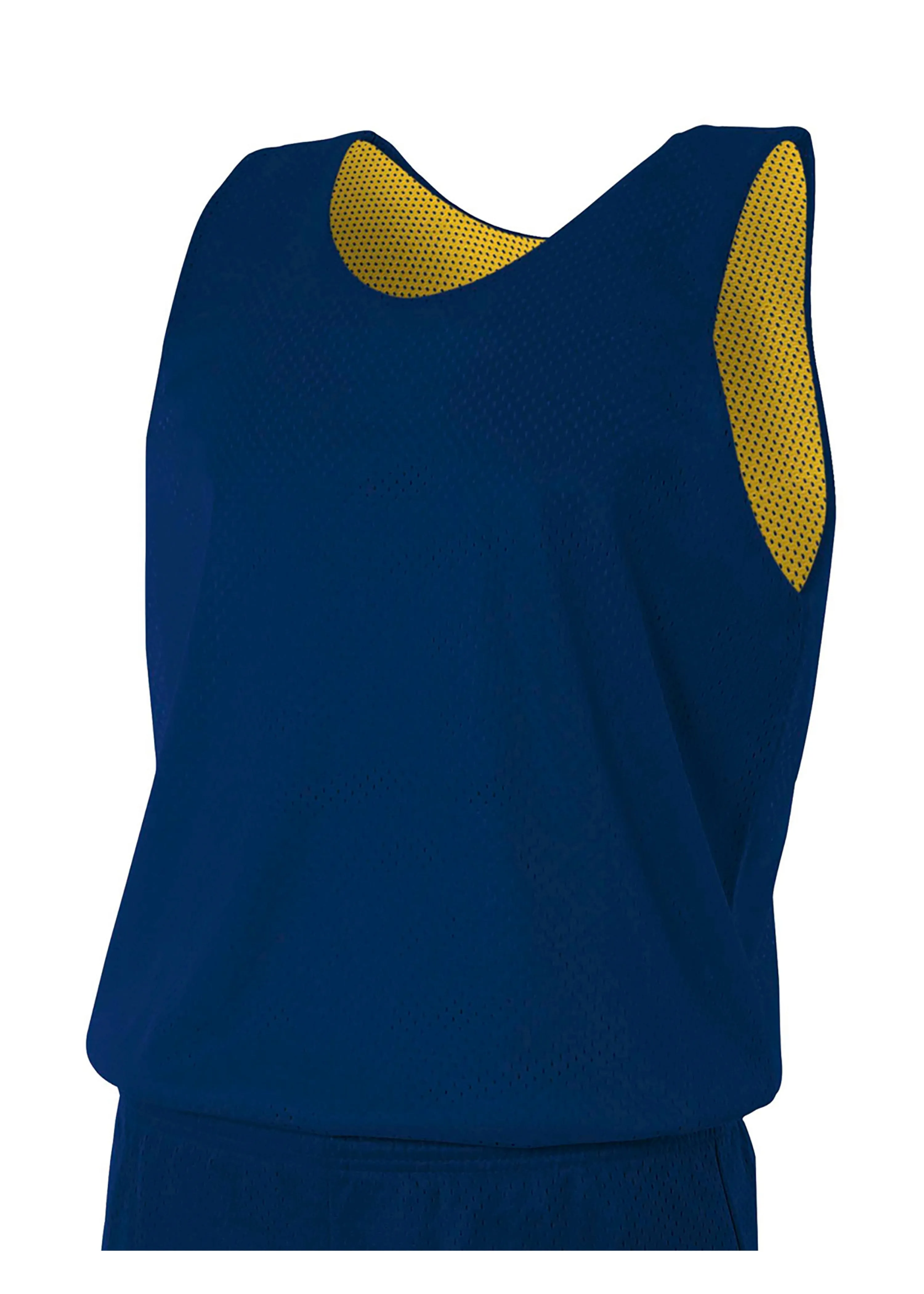 A4 Mens Reversible Mesh Tank