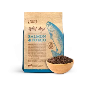 Absolute Bites Wild Age Dog Salmon & Potato Complete & Balanced For All Life Stages 3.3lbs