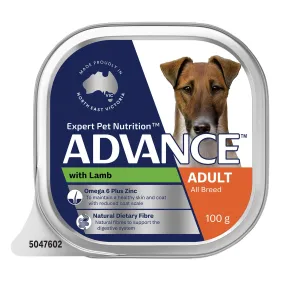 Advance Lamb Adult Wet Dog Food Tray