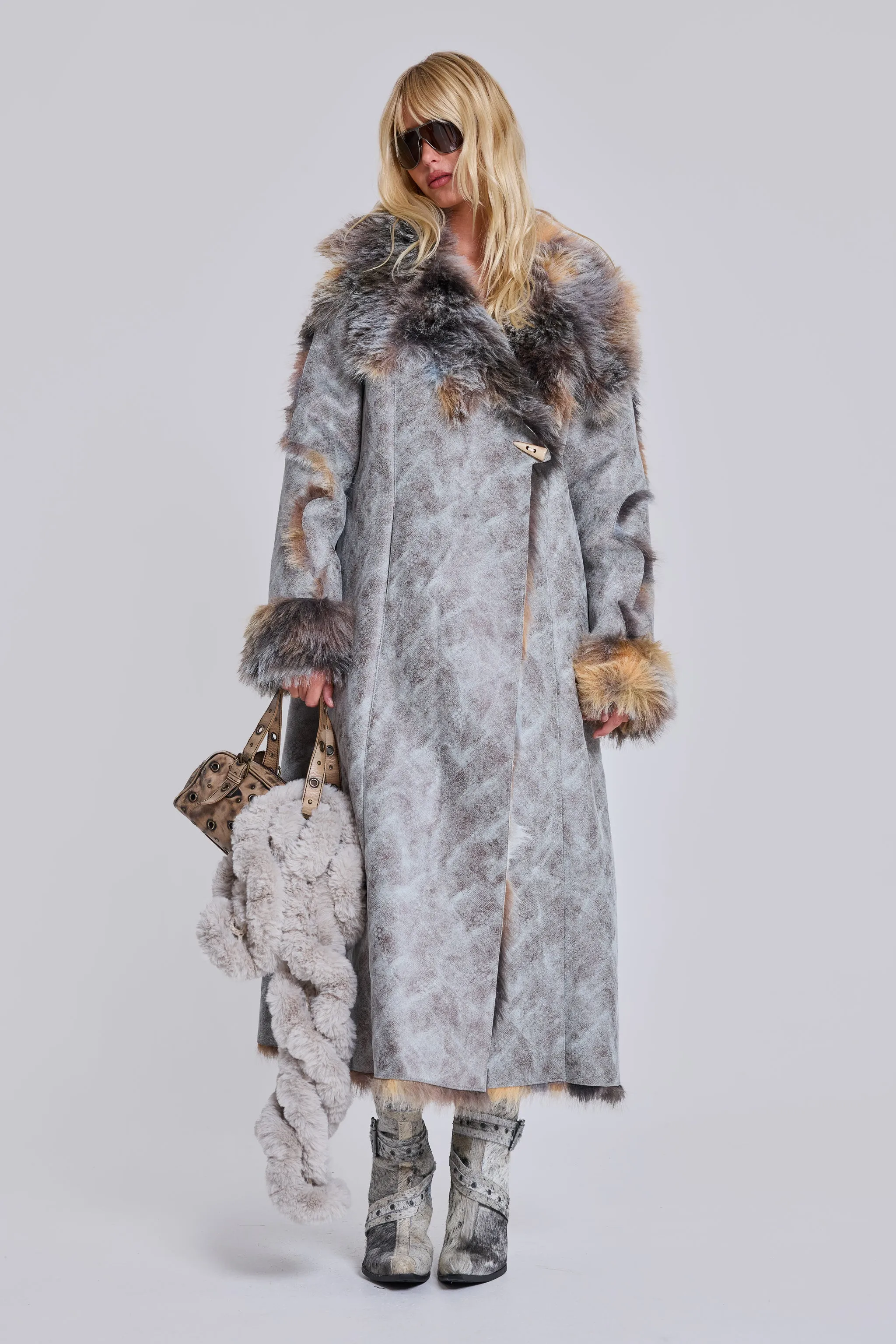 Alpha Faux Shearling Coat