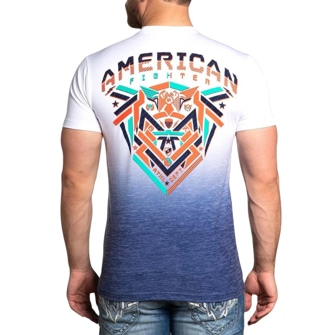 American Fighter Men's Crownpoint Tetris Short Sleeve Shirt