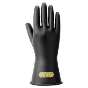 Ansell Marigold Class 00 Rubber Insulating Gloves, Size 9, Black, 11-377-7-9