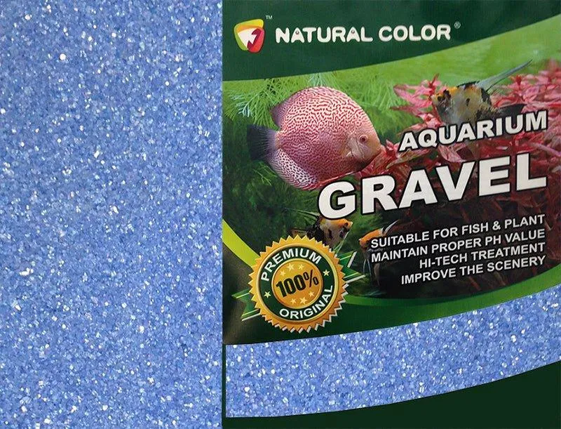 Aquarium Fish Tank Blue Sand 0.4 - 0.6mm 5kg