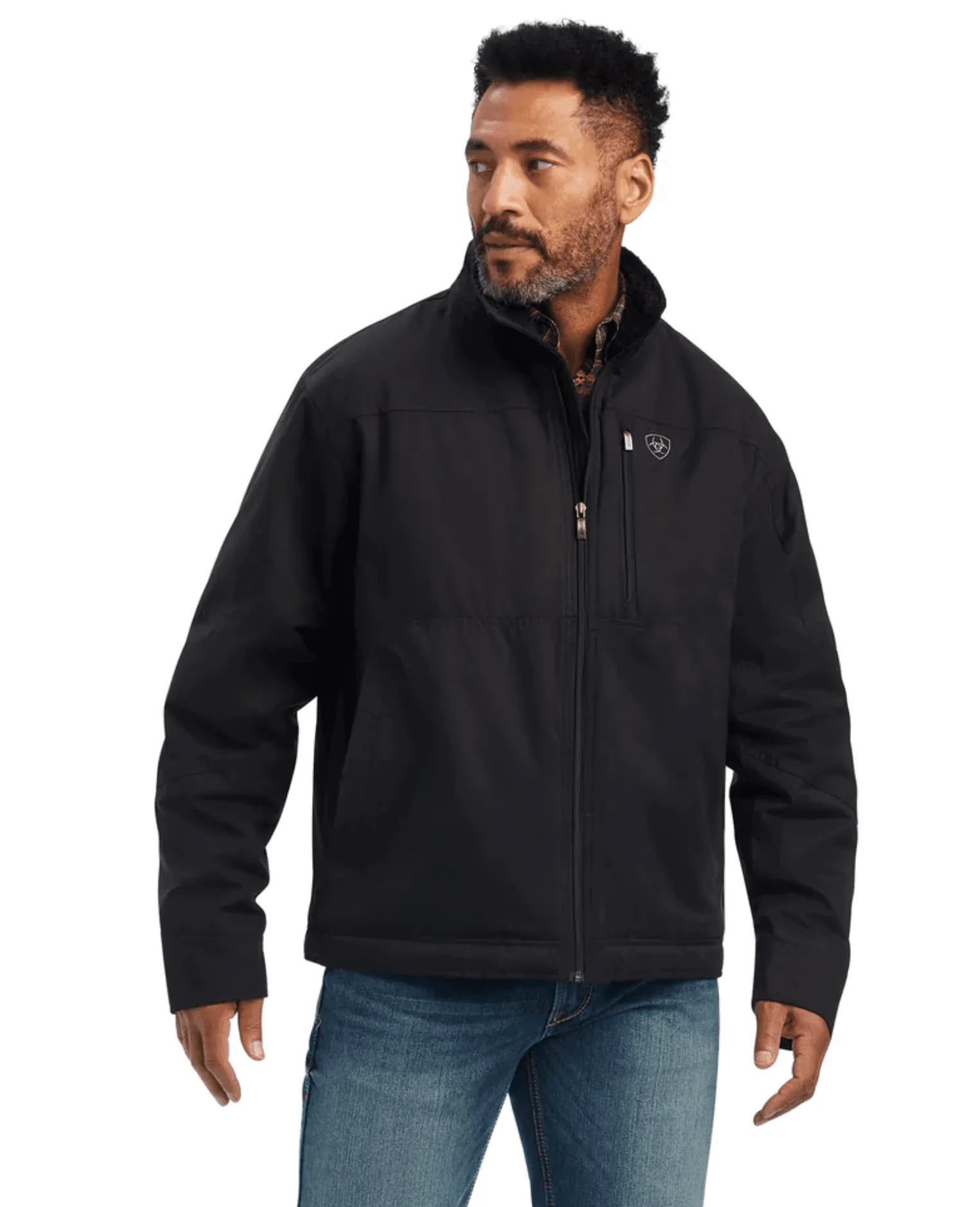 Ariat Men's Grizzly Canvas Concealed Carry Black Jacket 10041631