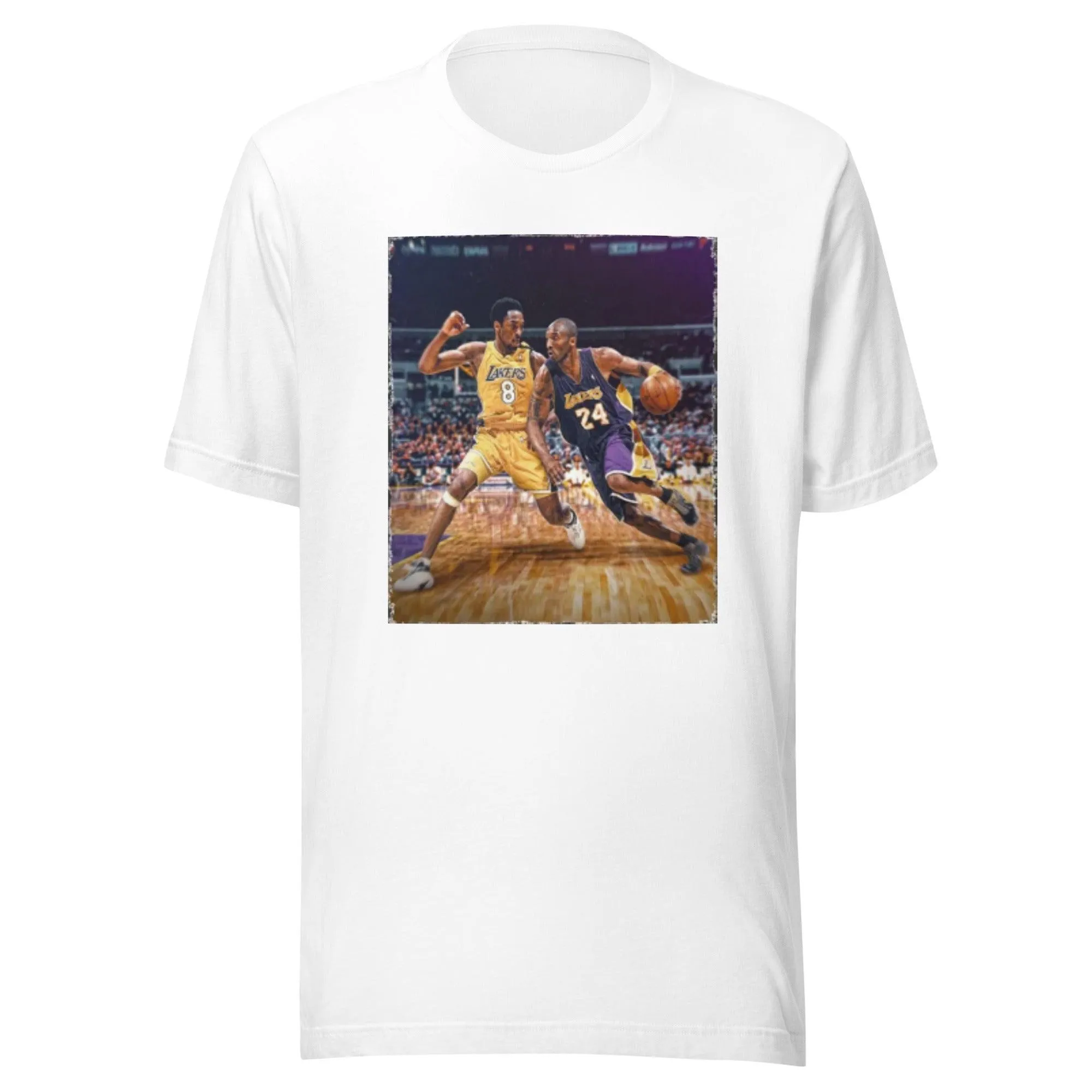 Basketball T-Shirt The Mamba Short Sleeve 100% Cotton Crew Neck Top