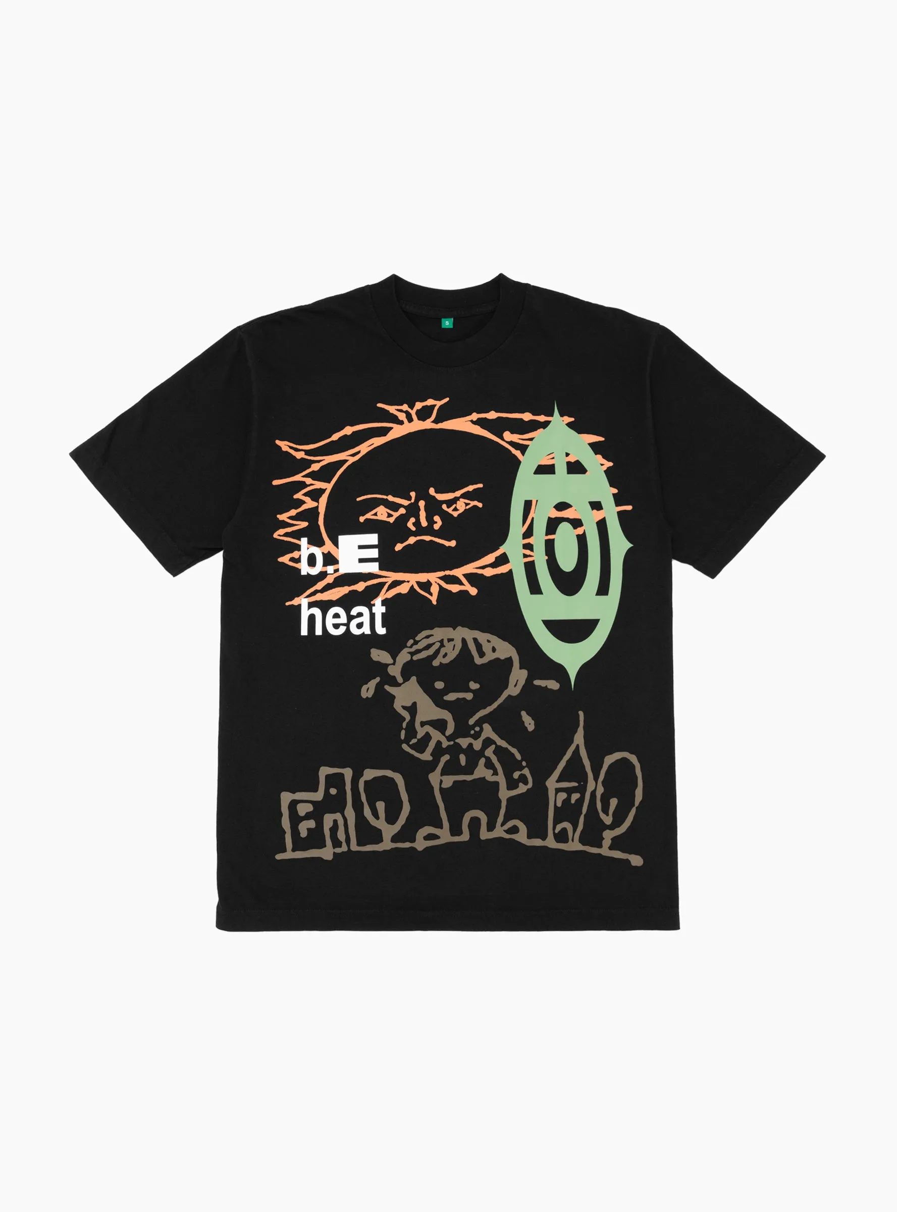 b.E Heat T-Shirt Black