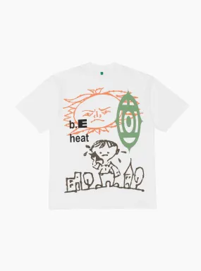 b.E Heat T-Shirt White