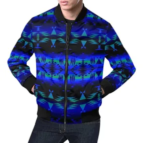 Between the Blue Ridge Mountains Bomber Jacket for Men