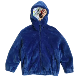 BIOFUR™ Zip Front "Ski" Jacket - Marine Blue