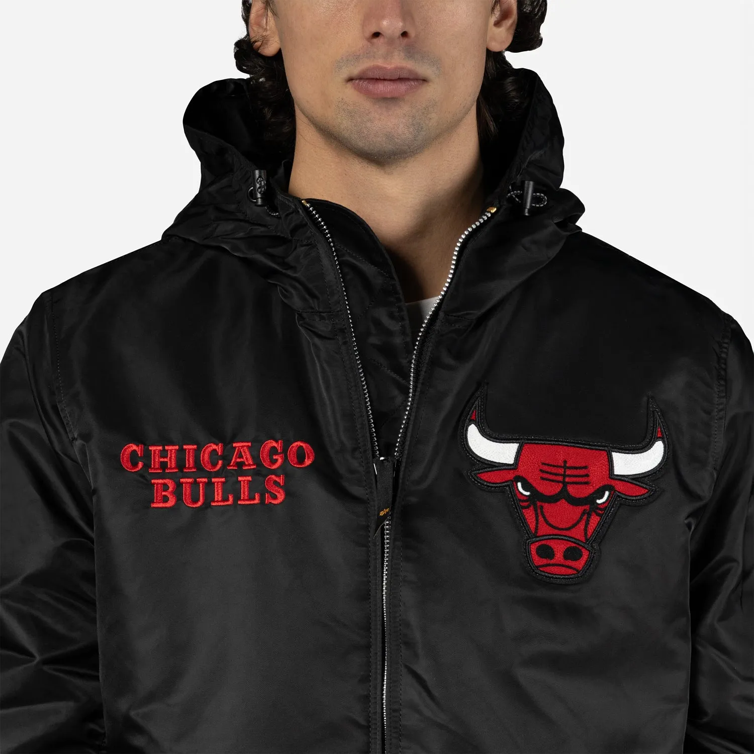 Bulls Alpha Bomber Jacket - Mens