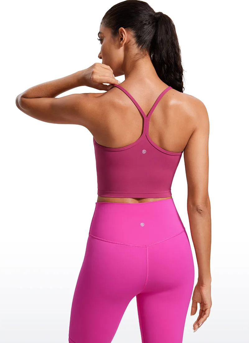 Butterluxe Y Back Built-in Bra Tanks