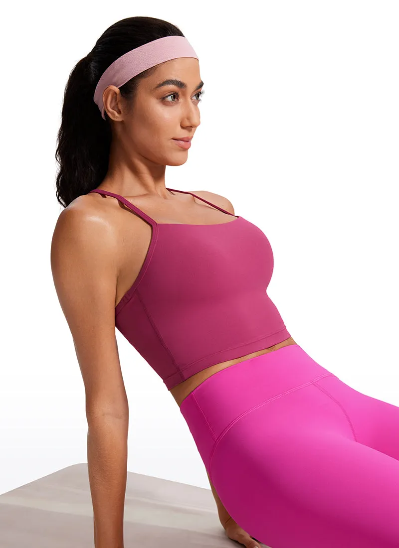 Butterluxe Y Back Built-in Bra Tanks