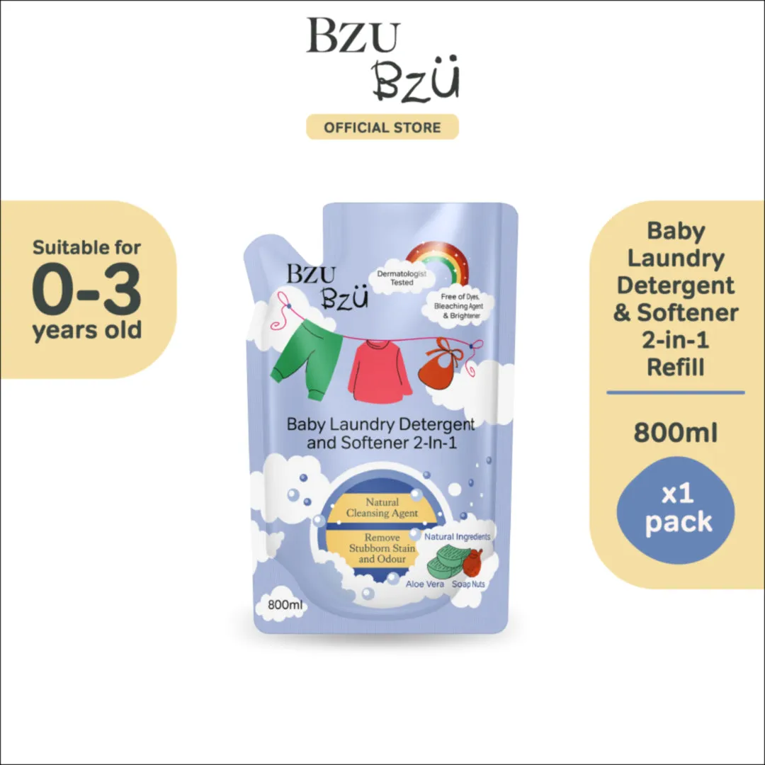 BZU BZU Baby Laundry Detergent and Softener Bundle Deal