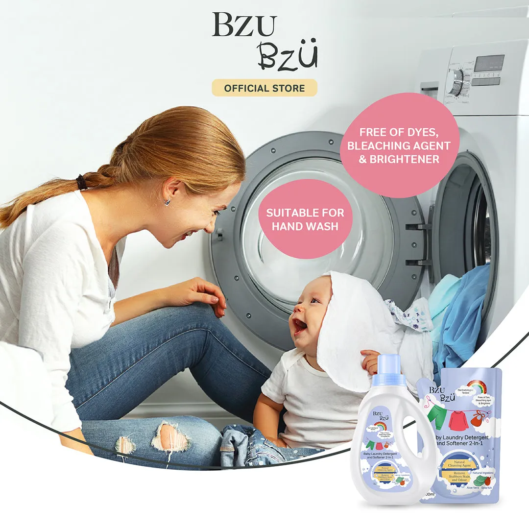 BZU BZU Baby Laundry Detergent and Softener Bundle Deal