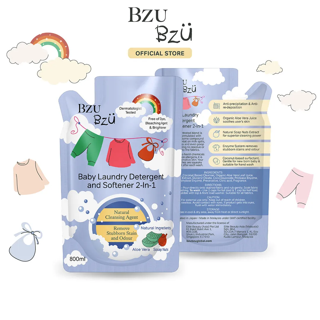 BZU BZU Baby Laundry Detergent and Softener Bundle Deal