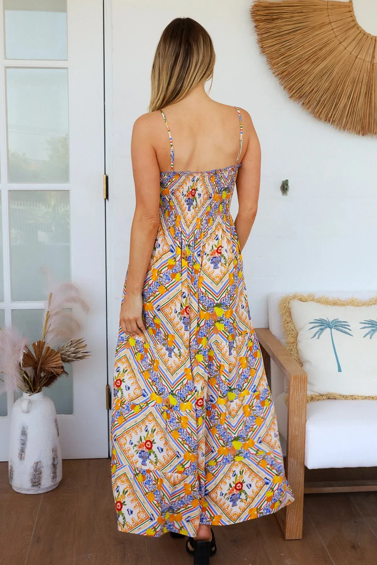 CAPRI SLIP MAXI DRESS