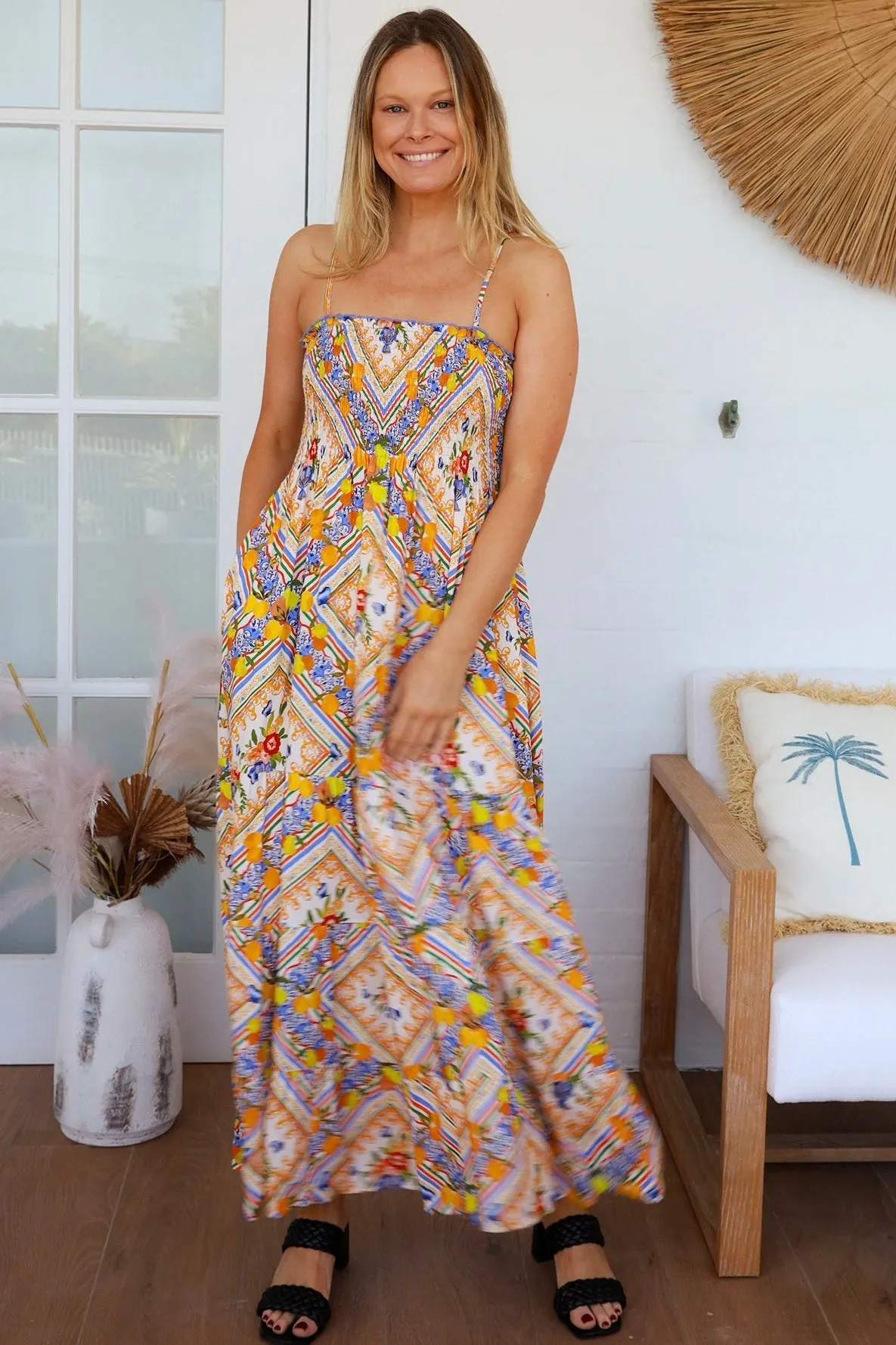 CAPRI SLIP MAXI DRESS