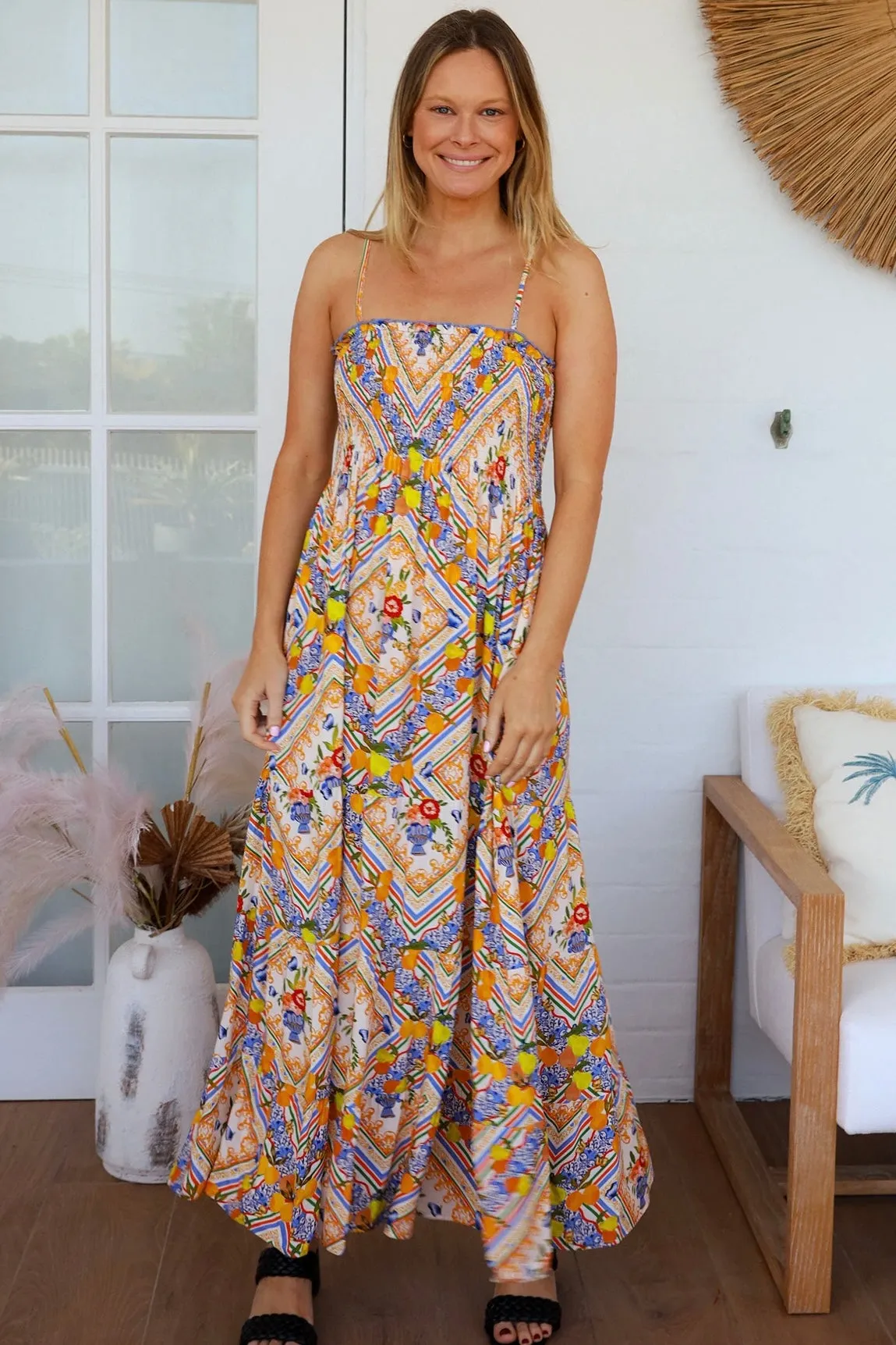 CAPRI SLIP MAXI DRESS