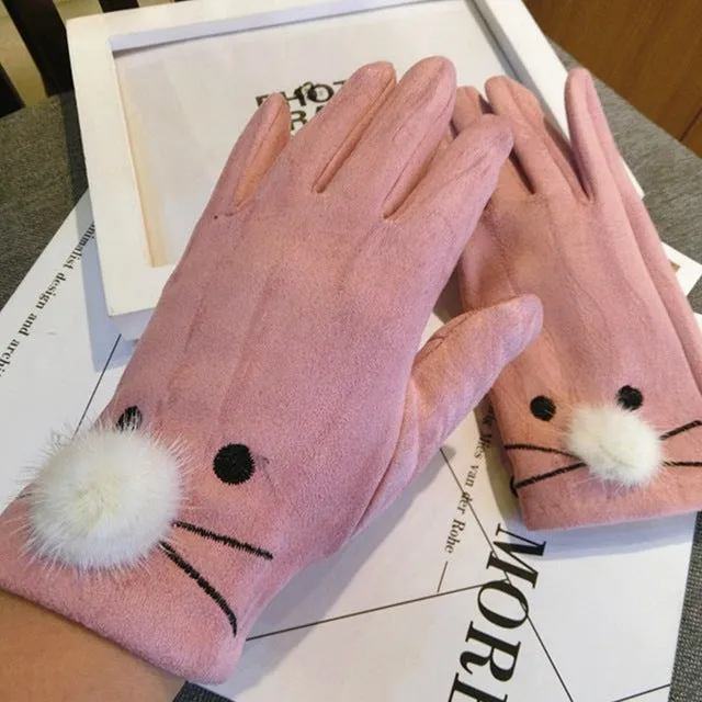 Cat Style Wrist Gloves