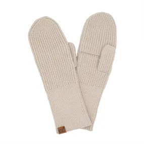 CC Beanie Open Slit Mittens