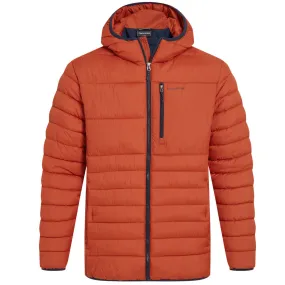 Craghoppers Compresslite VIII Hooded Jacket - Mens - Carnelian Orange