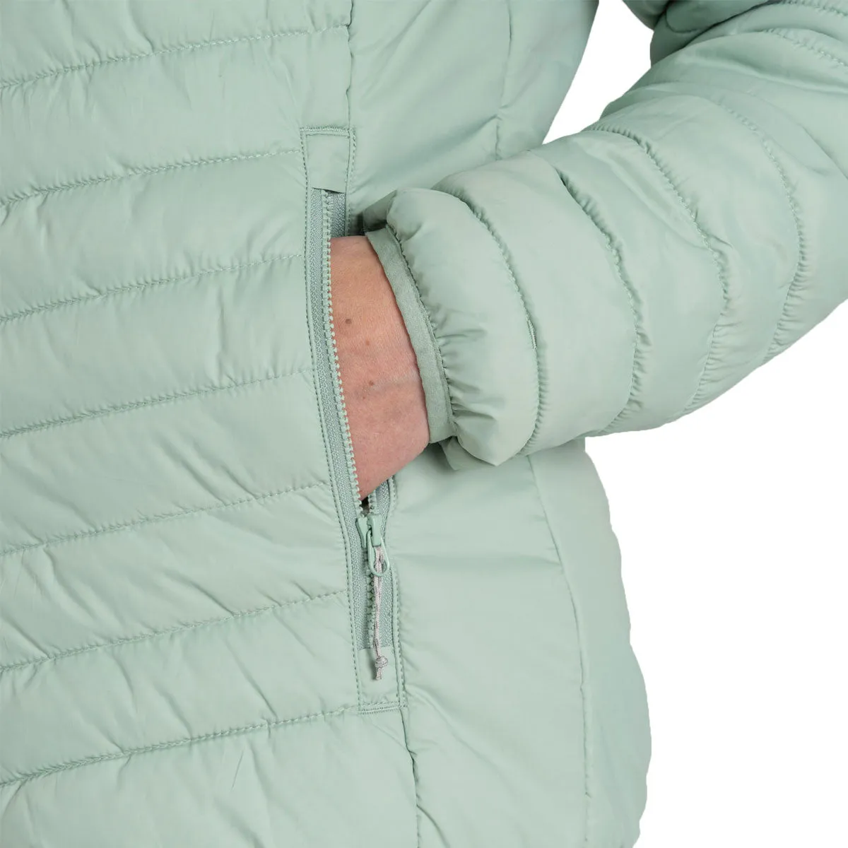 Craghoppers Compresslite VIII Hooded Jacket - Womens - Pale Pistachio