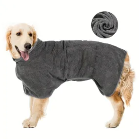 Dog Bathrobe FastDrying Coat for Pets