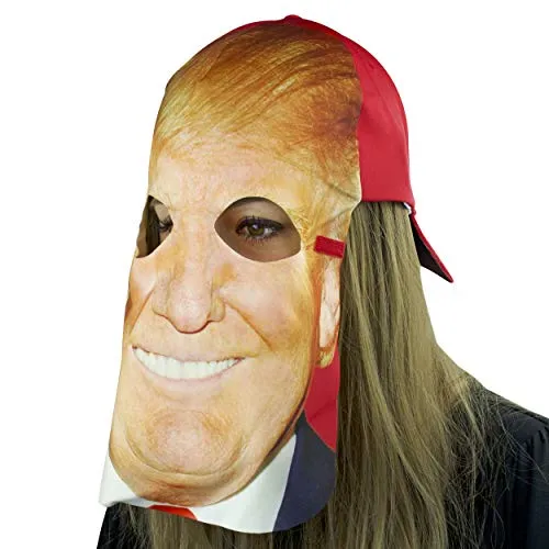 Donald Trump "Keep America Great" Fan Mask and Hat Maccabi Art