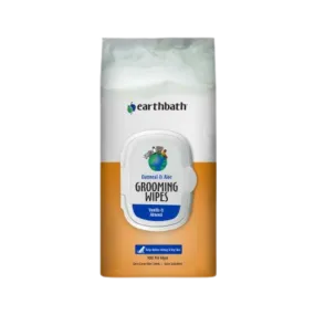 Earthbath Grooming Wipes, Oatmeal & Aloe