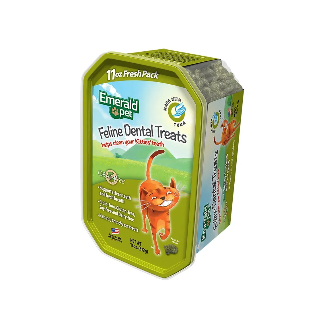 Emerald Pet Grain-Free Dental Treats for Cats