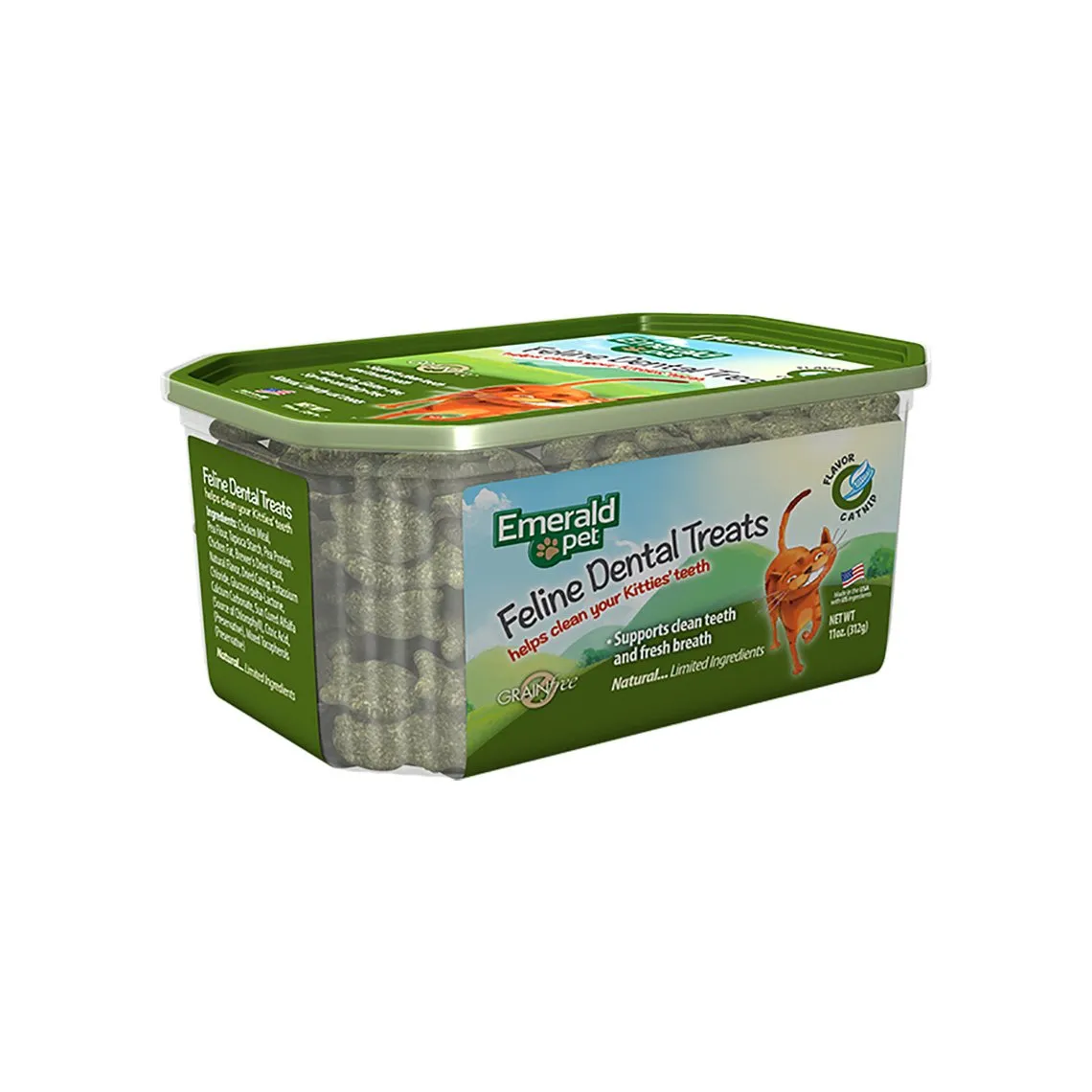 Emerald Pet Grain-Free Dental Treats for Cats