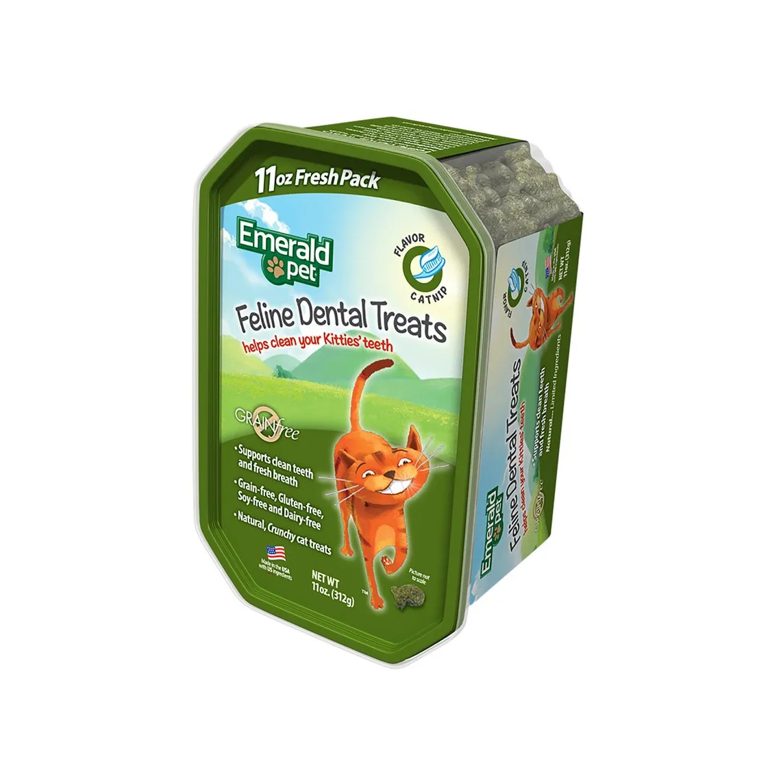 Emerald Pet Grain-Free Dental Treats for Cats