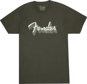 Fender Reflective Ink T-Shirt, Charcoal - L