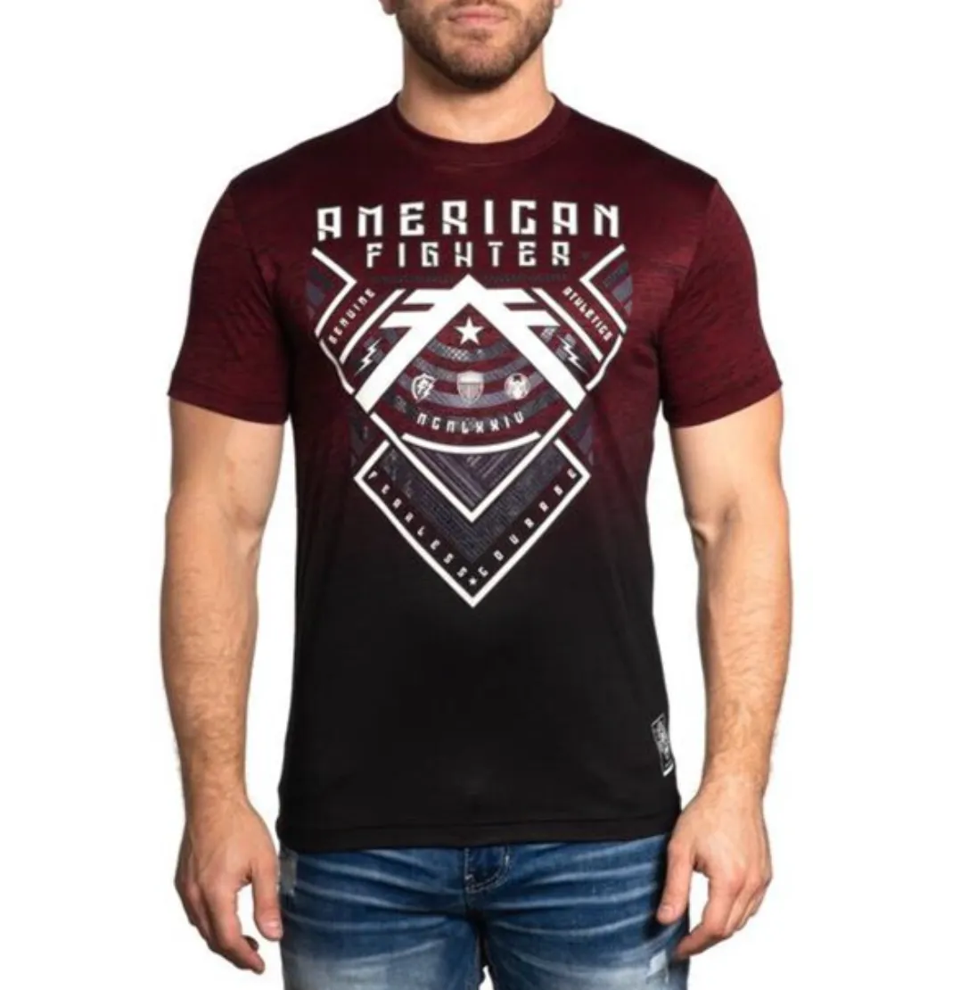 FM12513 - American Fighter Men’s SS T-Shirt - GATEWAY