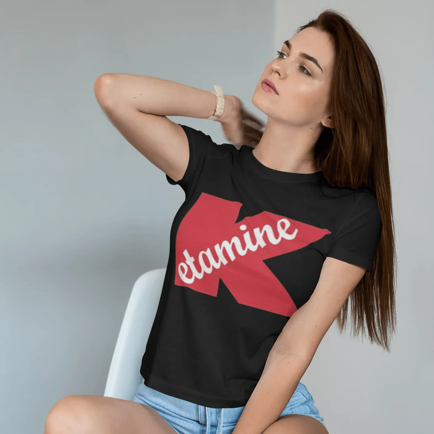 Funny Logo T-shirt Ketamine Short Sleeve 100% Cotton Crew Neck Top