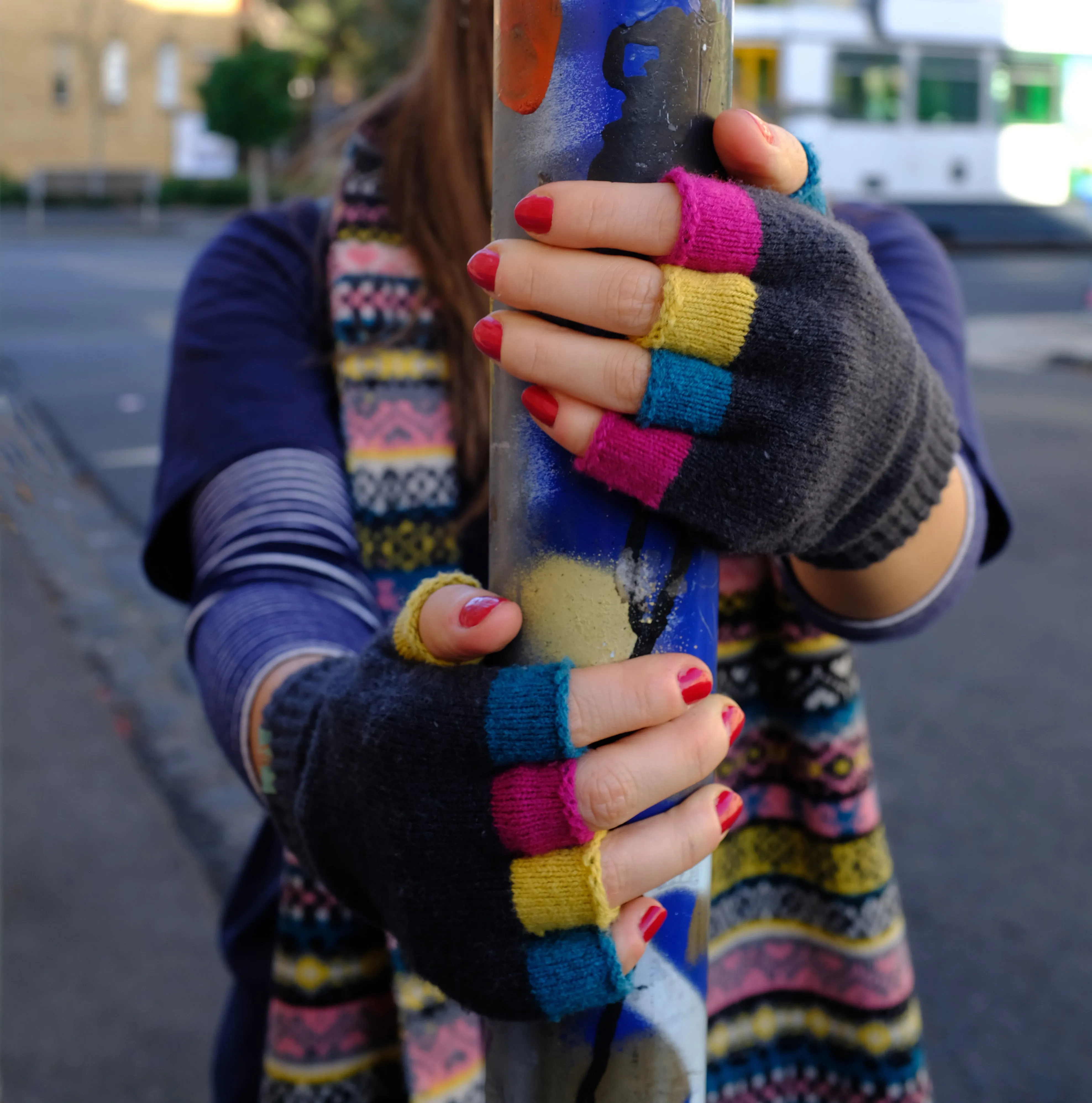 GLOVES - FABULOUS FAGINS - FINGERLESS GLOVES