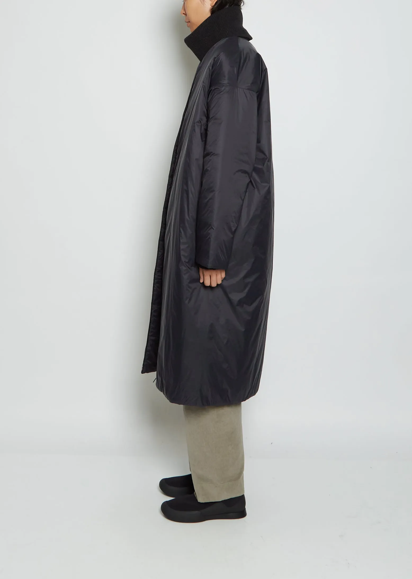 Goose Down Coat N — Black