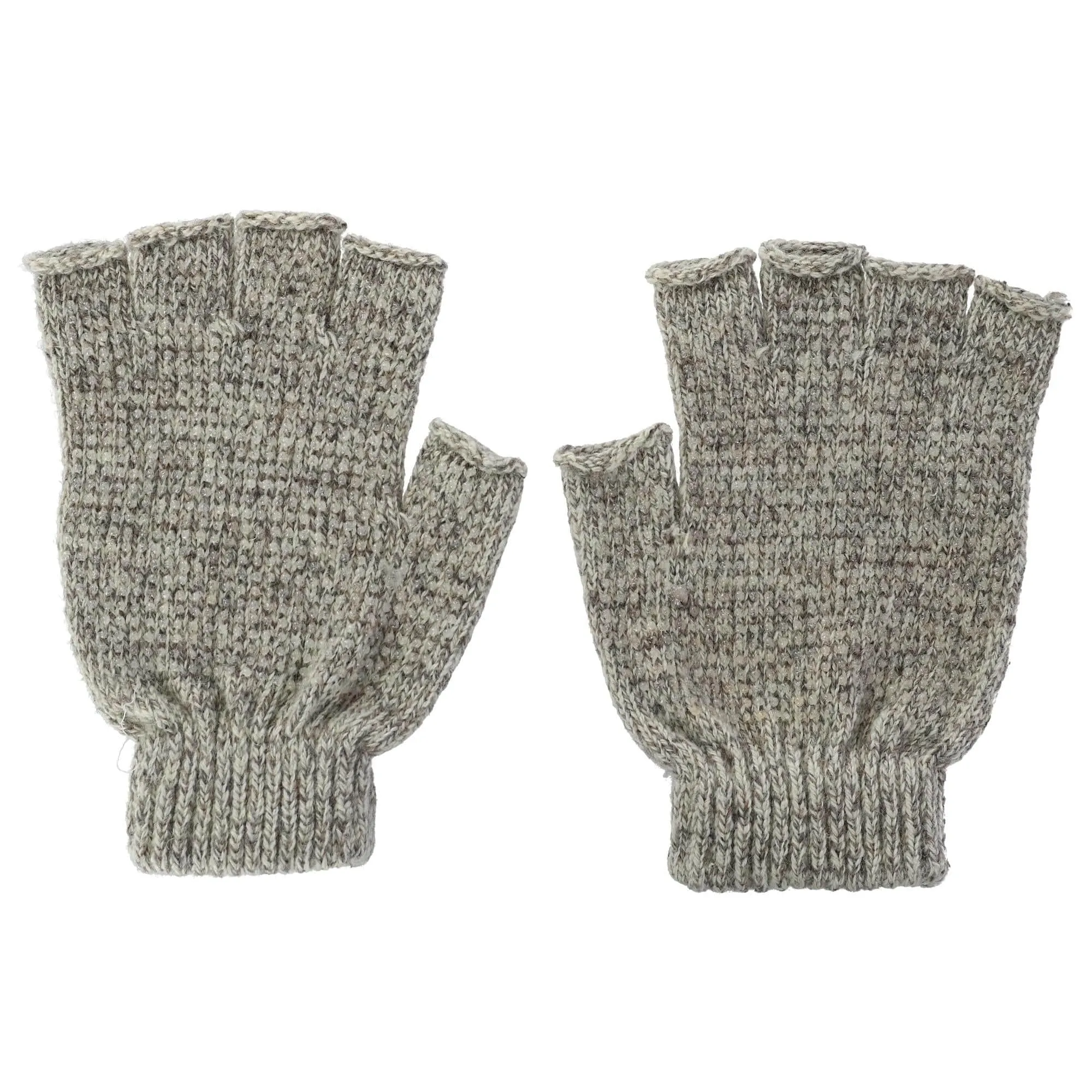 Grand Sierra Men's Raggwool Fingerless Gloves