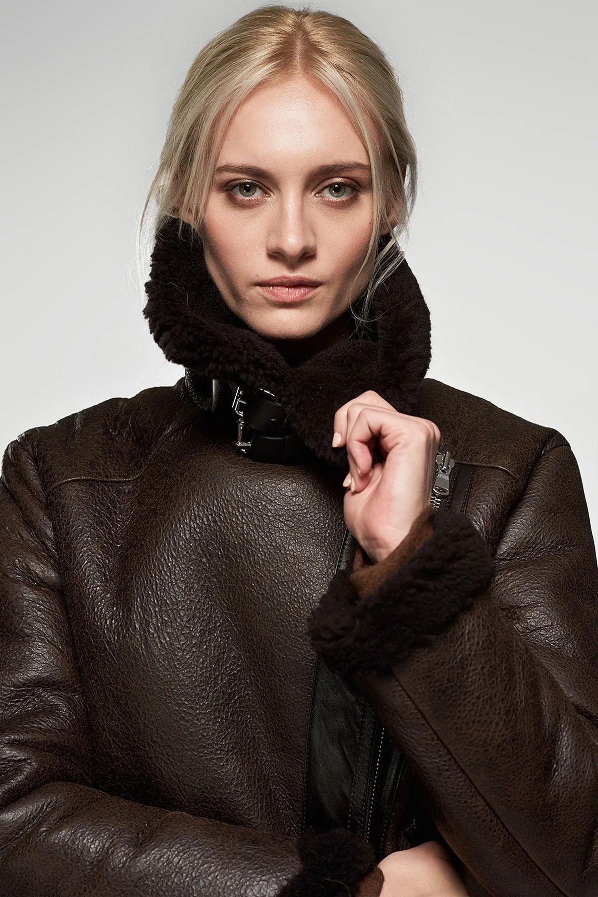 Harper - Shearling Coat