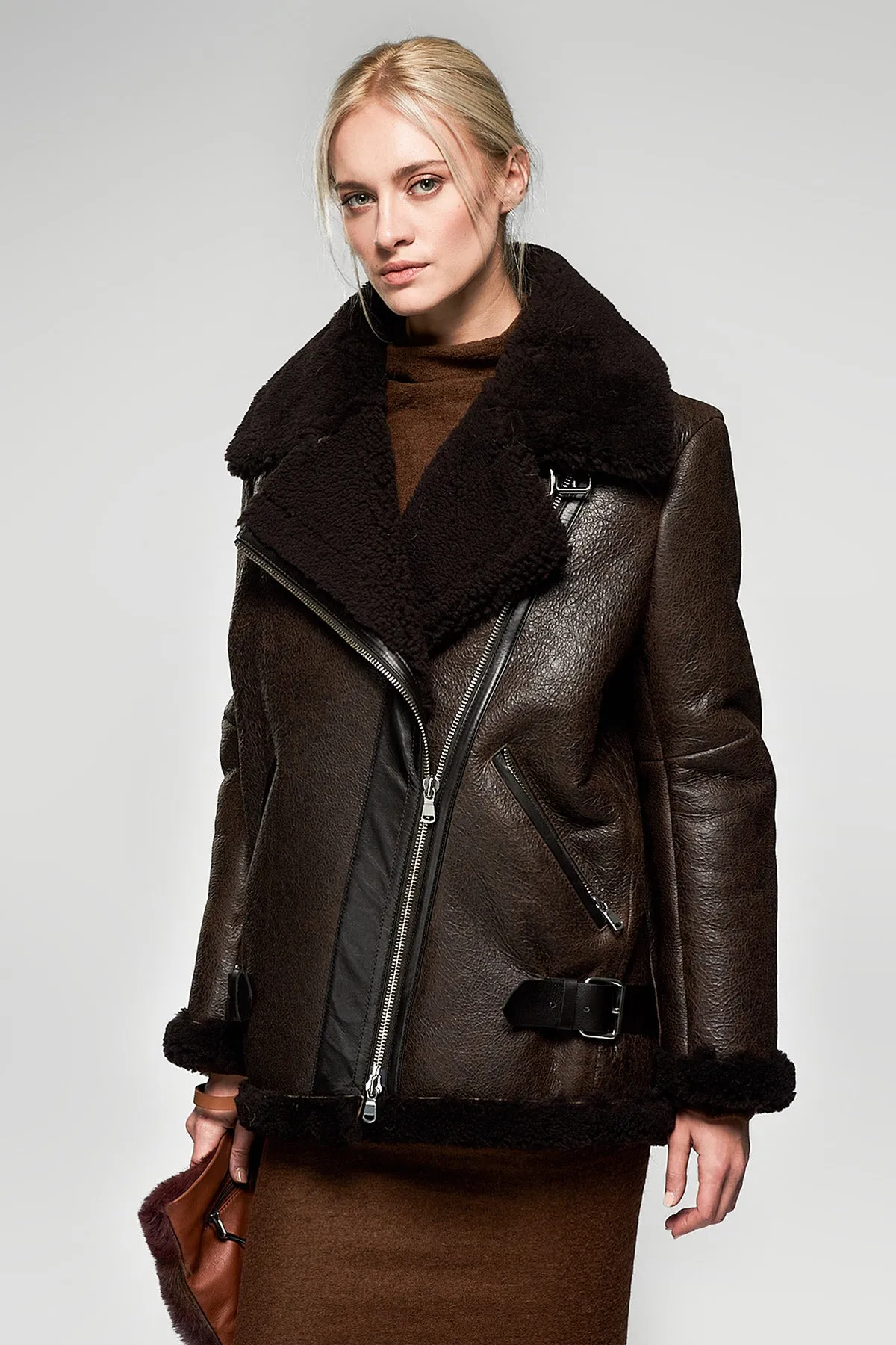 Harper - Shearling Coat