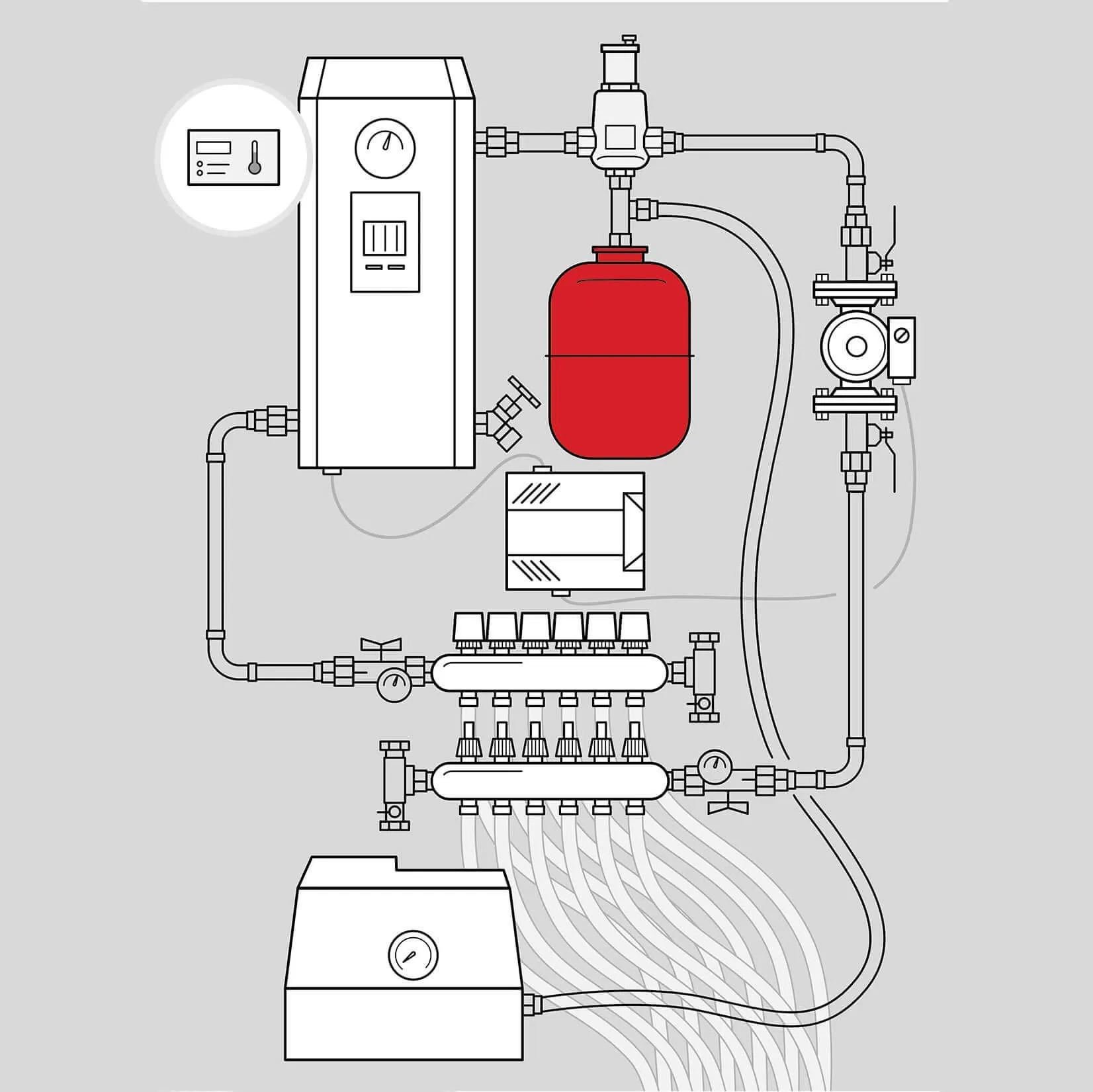 HGT30 Expansion Tank (4.8 gal / 16 L)