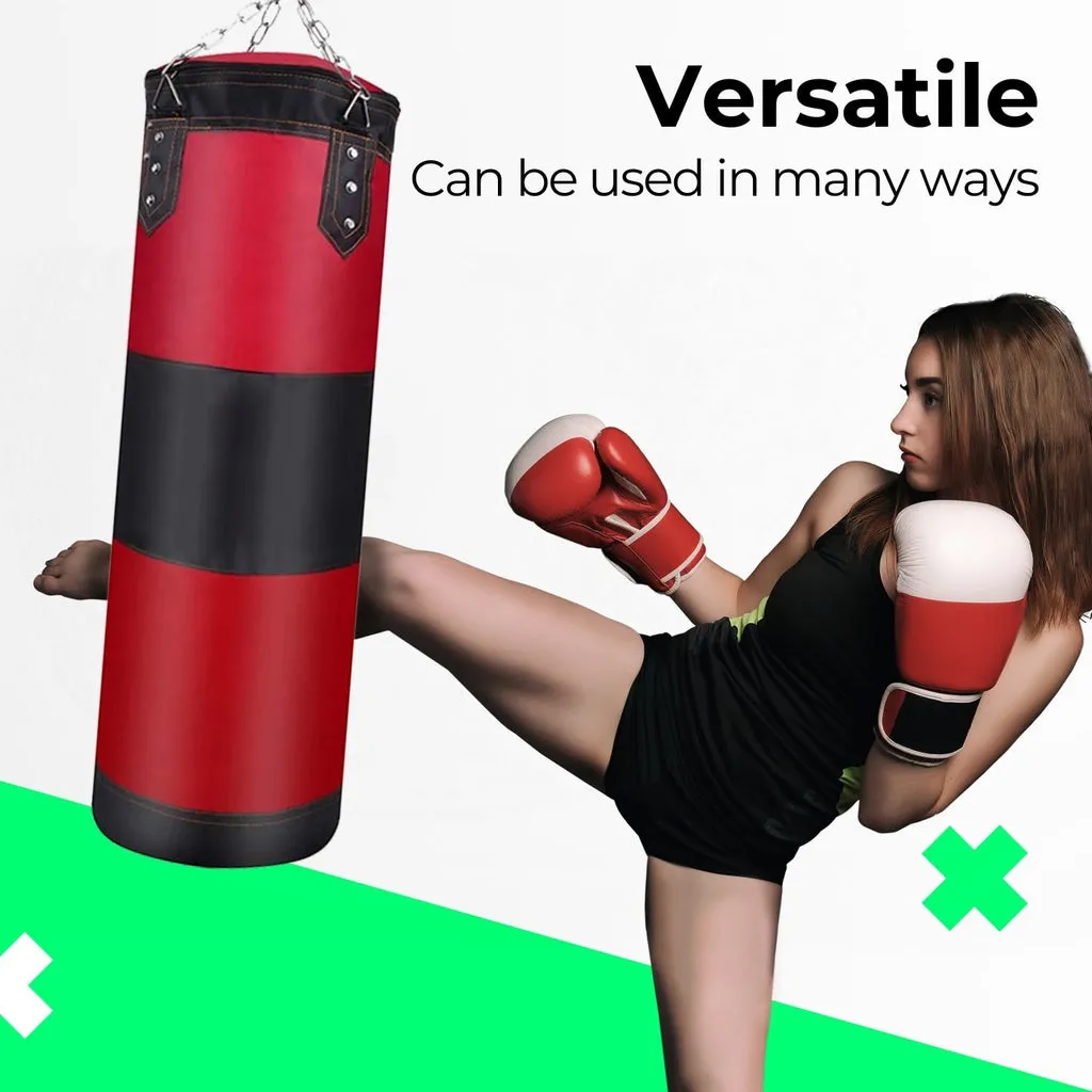 High-Quality 120cm Hanging Boxing Bag, All-In-One Set