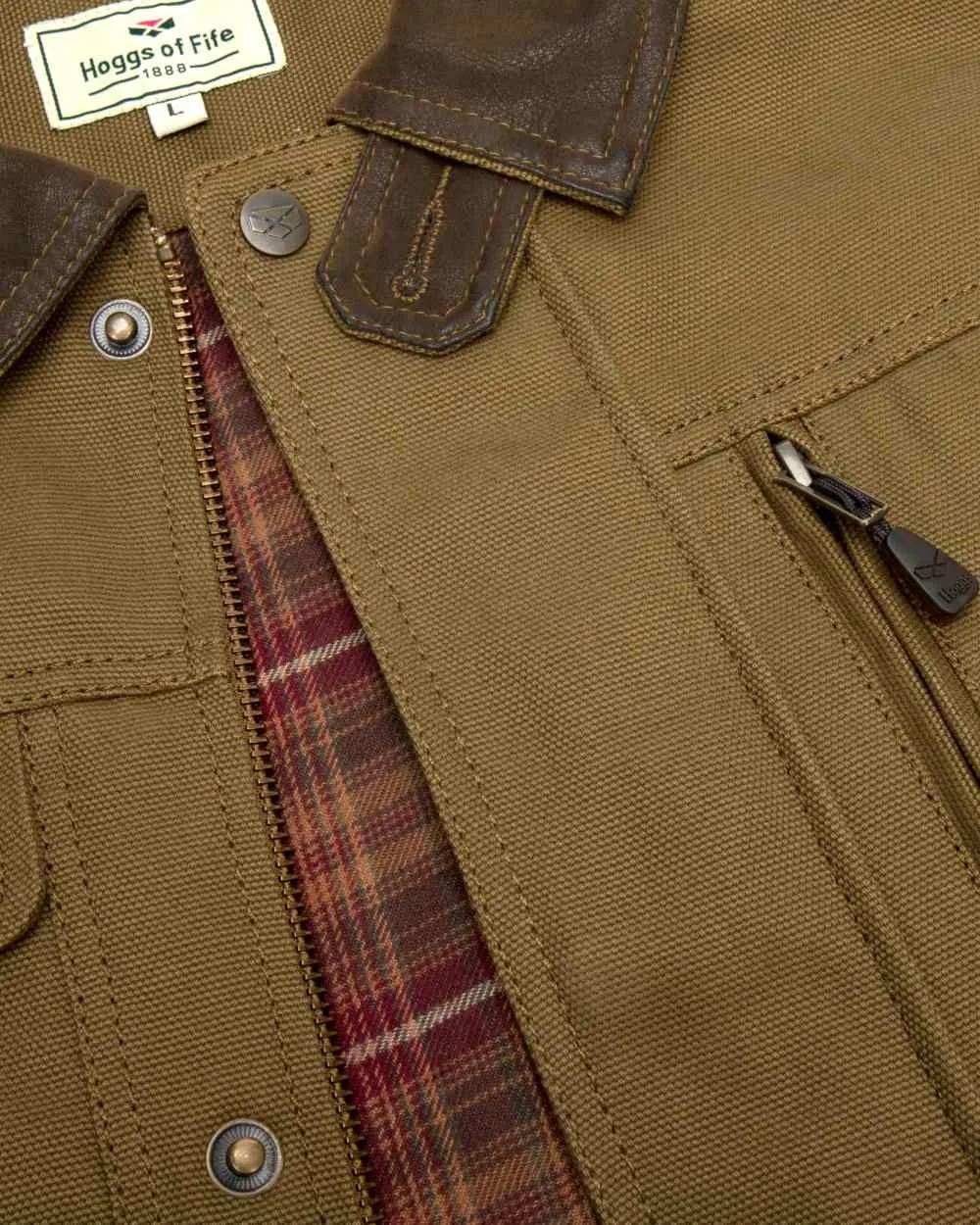 Hoggs of Fife Stewarton Canvas Coat