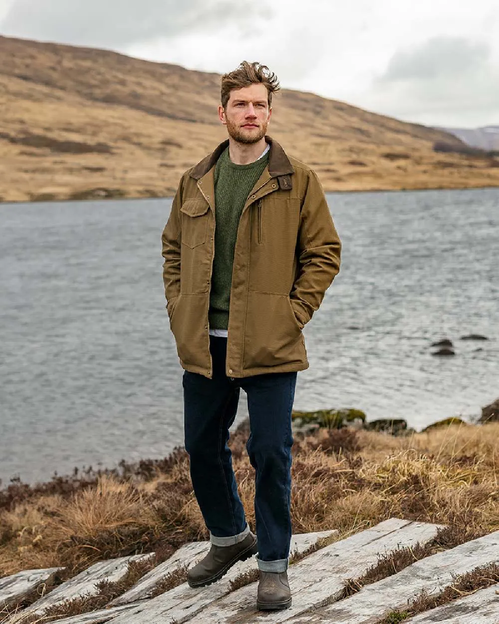 Hoggs of Fife Stewarton Canvas Coat