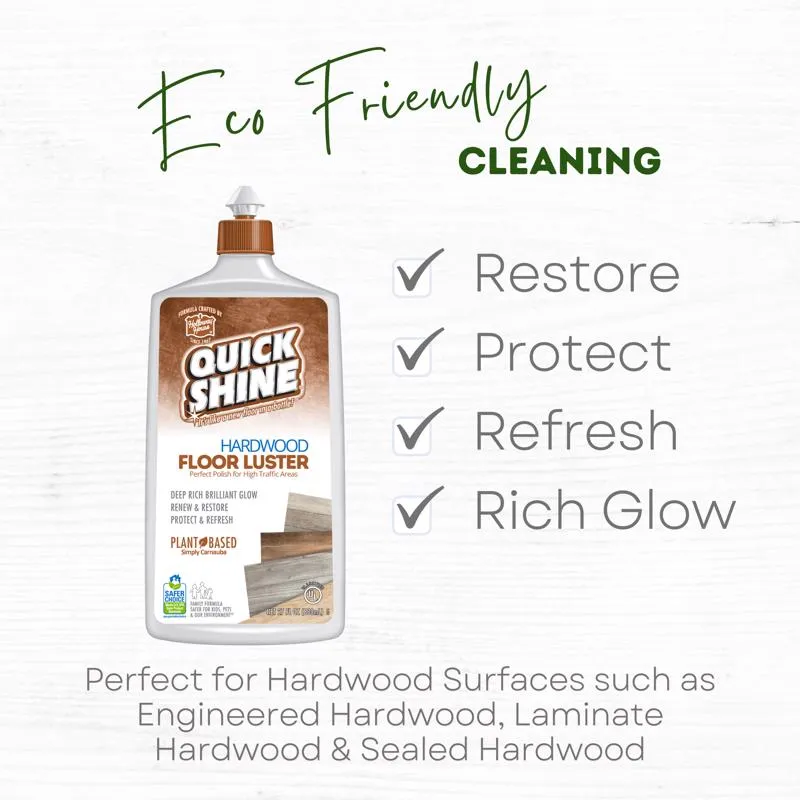 Holloway House Quick Shine No Scent Hardwood Floor Luster Liquid 27 oz